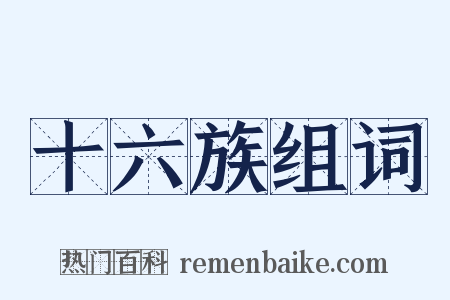 十六族组词是什么意思的图片